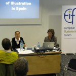 Un instante de las ponencias sobre la Ilustraci�n en Espa�a